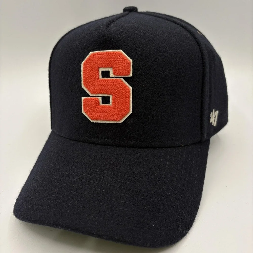 Syracuse Orange 47 Brand Hat Wool Strap Back Offside Cap NCAA NEW